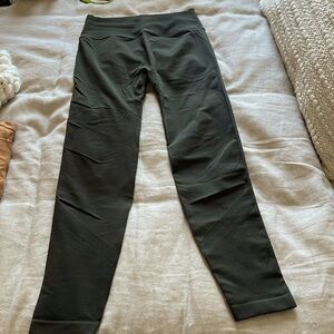 Lululemon workout pants, army green, size 6